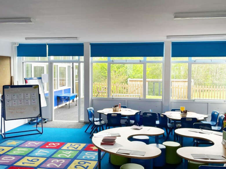 Nursery Window Door Roller Blinds