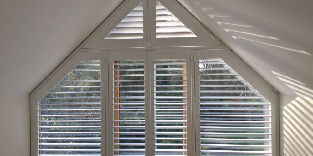 Cooks Blinds Special Shape Plantation Shutters