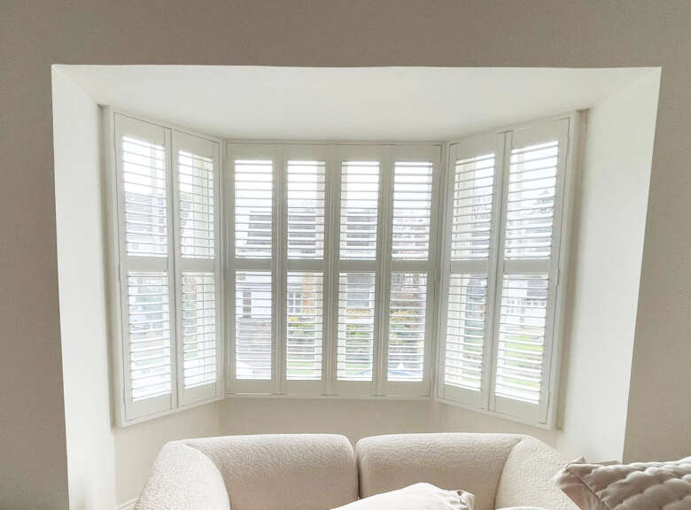 Bay Window Shutters Absolute Blinds Welwyn Garden City