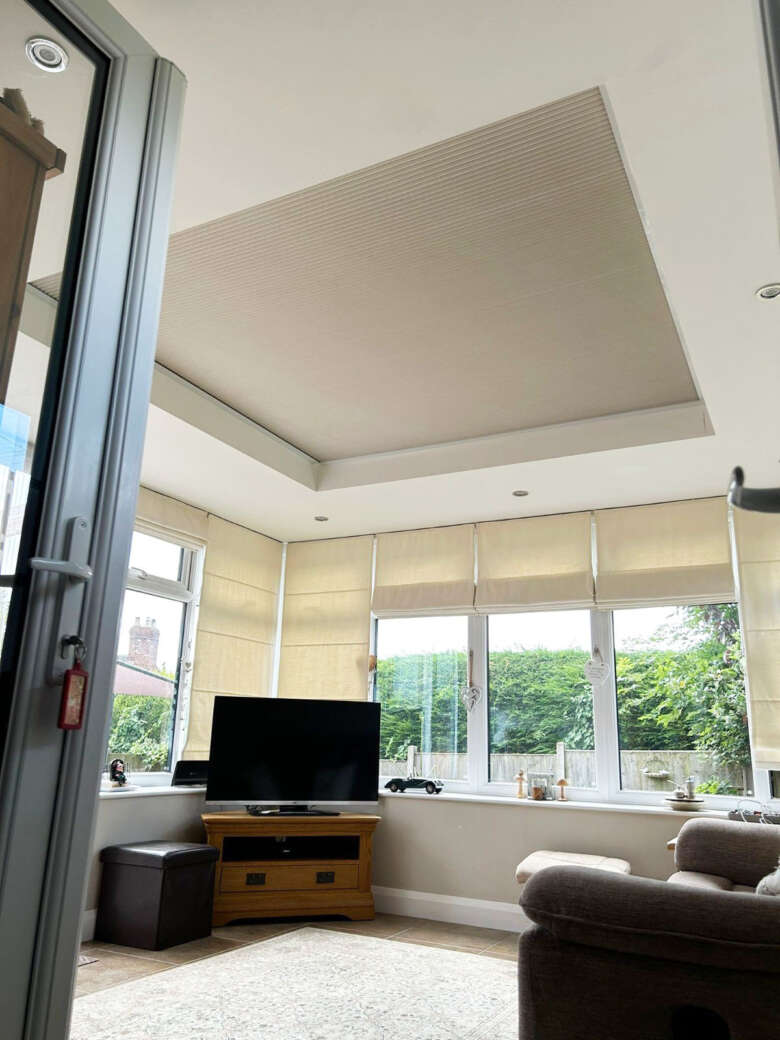 Skytrak blinds for lantern windows